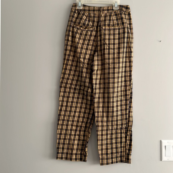 Free People Plaid Pants - Picture 3 of 5